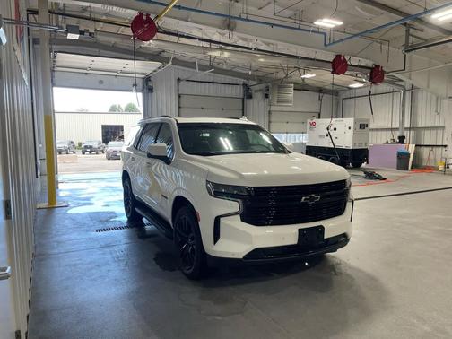 Summit White 2023 Chevrolet Tahoe 4WD RST