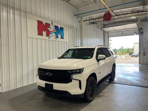 Summit White 2023 Chevrolet Tahoe 4WD RST