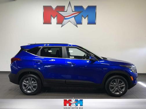 Neptune Blue 2021 Kia Seltos S