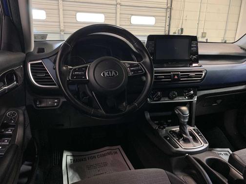 Neptune Blue 2021 Kia Seltos S