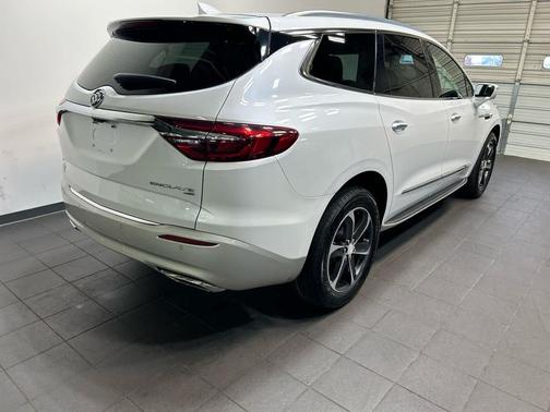 White Frost Tricoat 2019 Buick Enclave Premium