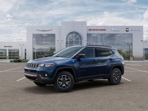 Fathom Blue Pearl Coat 2026 Jeep Compass Trailhawk