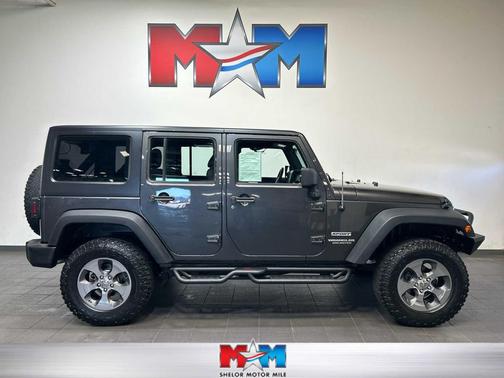 Granite Crystal Metallic Clearcoat 2016 Jeep Wrangler Unlimited Sport