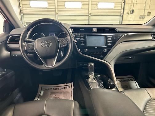 Supersonic Red 2020 Toyota Camry SE