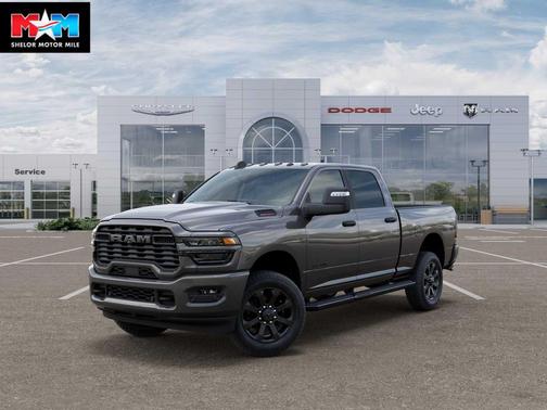 Granite Crystal Metallic Clearcoat 2026 RAM 2500 Big Horn Crew Cab 4x4 6'4' Box