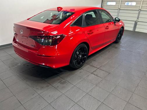 Rallye Red 2026 Honda Civic Hybrid Sport