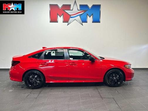 Rallye Red 2026 Honda Civic Hybrid Sport