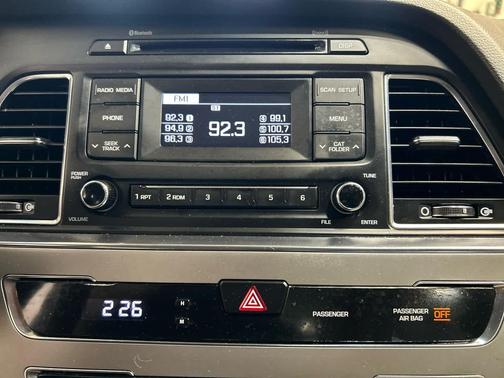 Phantom Black 2017 Hyundai SONATA Base