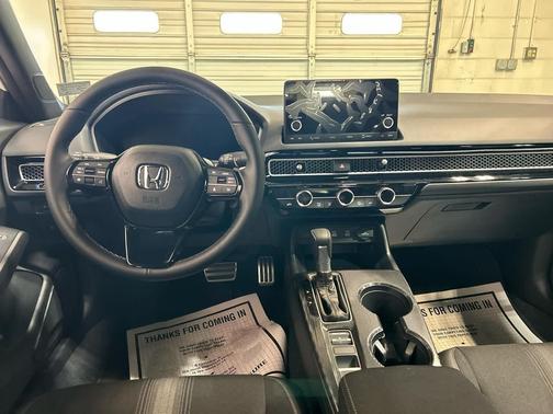 Platinum White Pearl 2026 Honda Civic Hybrid Sport