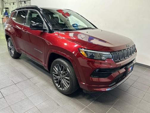 Velvet Red Pearlcoat 2022 Jeep Compass High Altitude