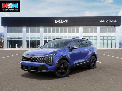 Nebular Blue 2026 Kia Sportage X-Line