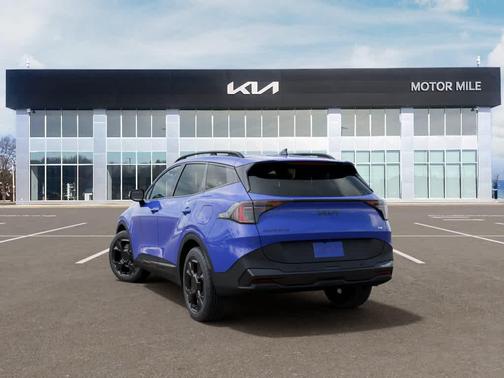 Nebular Blue 2026 Kia Sportage X-Line