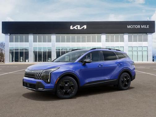 Nebular Blue 2026 Kia Sportage X-Line
