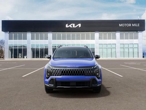 Nebular Blue 2026 Kia Sportage X-Line