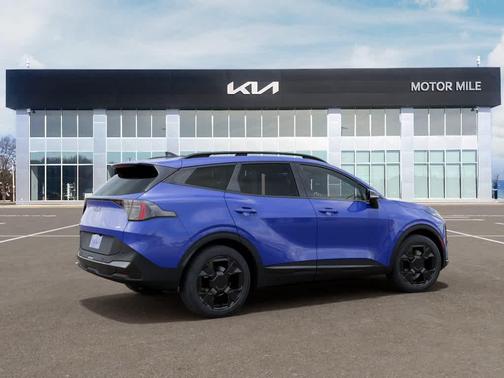 Nebular Blue 2026 Kia Sportage X-Line