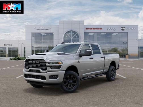 Silver Zynith 2026 RAM 2500 Black Express Crew Cab 4x4 6'4' Box