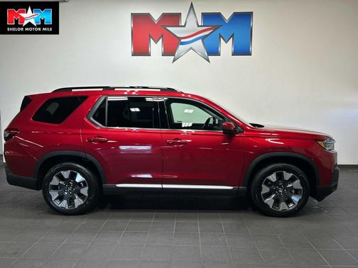 Radiant Red Metallic II 2026 Honda Pilot Elite