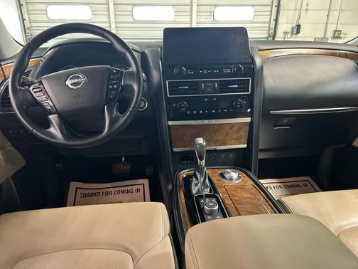 Aspen White Tricoat 2023 Nissan Armada SL 4WD
