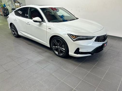Platinum White Pearl 2025 Acura Integra A-SPEC Technology