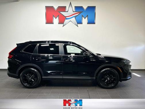 Crystal Black Pearl 2025 Honda CR-V Hybrid Sport AWD