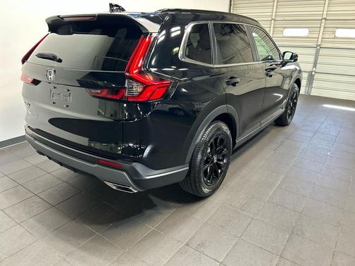 Crystal Black Pearl 2025 Honda CR-V Hybrid Sport AWD
