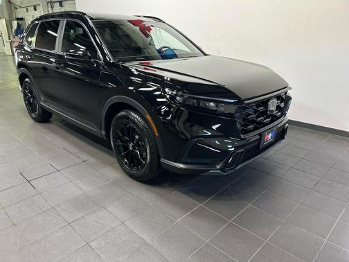 Crystal Black Pearl 2025 Honda CR-V Hybrid Sport AWD