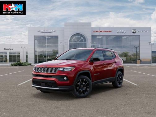 Red Hot Pearlcoat 2026 Jeep Compass Latitude