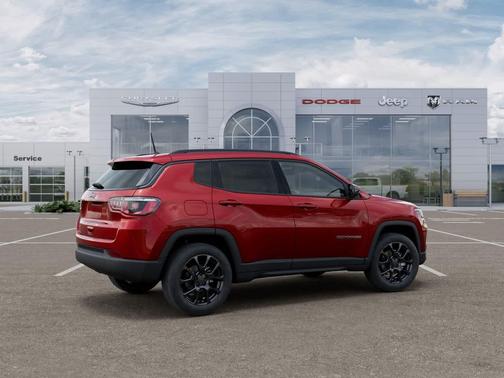 Red Hot Pearlcoat 2026 Jeep Compass Latitude