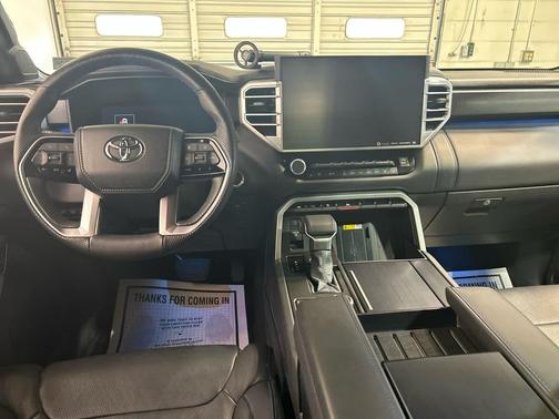Midnight Black Metallic 2024 Toyota Tundra Platinum