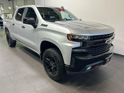 Silver Ice Metallic 2021 Chevrolet Silverado 1500 LT Trail Boss