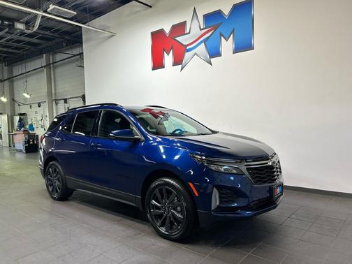 Blue Glow Metallic 2023 Chevrolet Equinox AWD RS