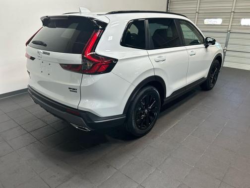 Platinum White Pearl 2026 Honda CR-V Hybrid Sport Touring AWD