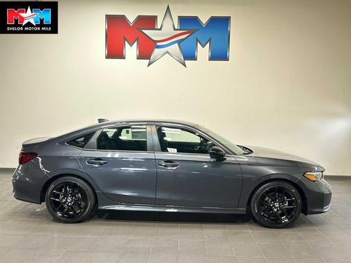 Meteorite Gray Metallic 2026 Honda Civic Sport