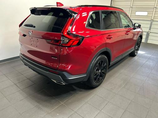 Radiant Red Metallic 2025 Honda CR-V Hybrid Sport Touring AWD