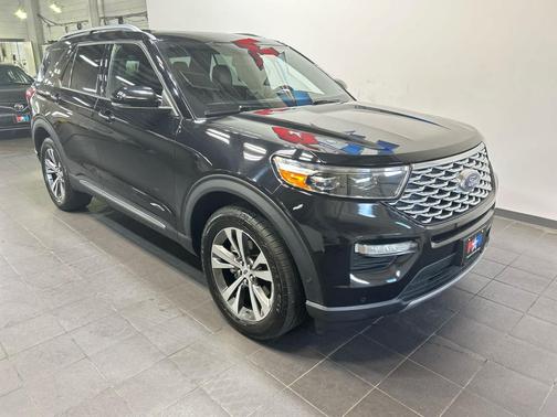 Agate Black Metallic 2020 Ford Explorer Platinum