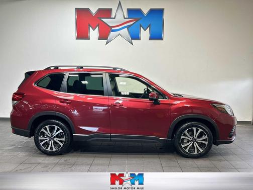 Crimson Red Pearl 2024 Subaru Forester Limited