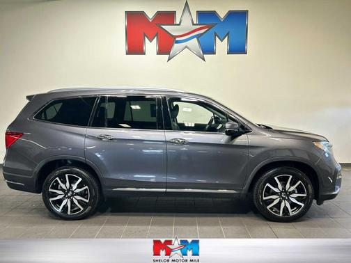 Modern Steel Metallic 2021 Honda Pilot AWD Elite