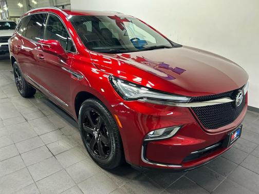 Cherry Red Tintcoat 2023 Buick Enclave Essence AWD