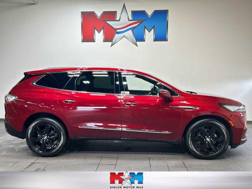 Cherry Red Tintcoat 2023 Buick Enclave Essence AWD