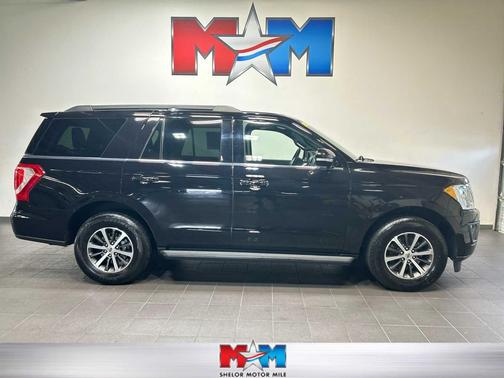 AGATE BLACK METALLIC 2019 Ford Expedition XLT