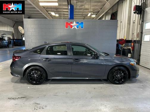 Meteorite Gray Metallic 2026 Honda Civic Hybrid Sport