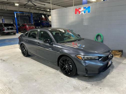 Meteorite Gray Metallic 2026 Honda Civic Hybrid Sport