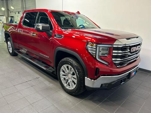 Volcanic Red Tintcoat 2024 GMC Sierra 1500 SLT