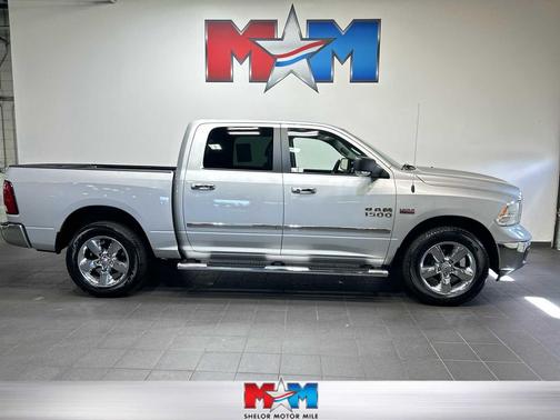 Bright Silver Metallic Clearcoat 2016 RAM 1500 Big Horn