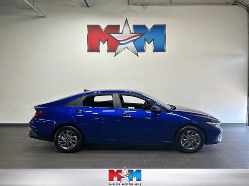 Intense Blue 2024 Hyundai ELANTRA HEV Blue