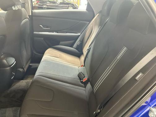 Intense Blue 2024 Hyundai ELANTRA HEV Blue