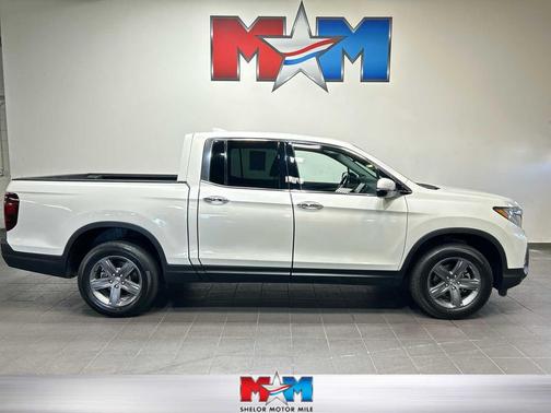 Platinum White Pearl 2021 Honda Ridgeline RTL-E