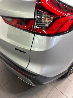 Solar Silver Metallic 2025 Honda CR-V Hybrid Sport AWD