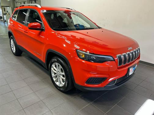 Spitfire Orange Clearcoat 2021 Jeep Cherokee Latitude