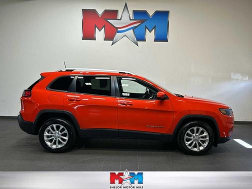 Spitfire Orange Clearcoat 2021 Jeep Cherokee Latitude